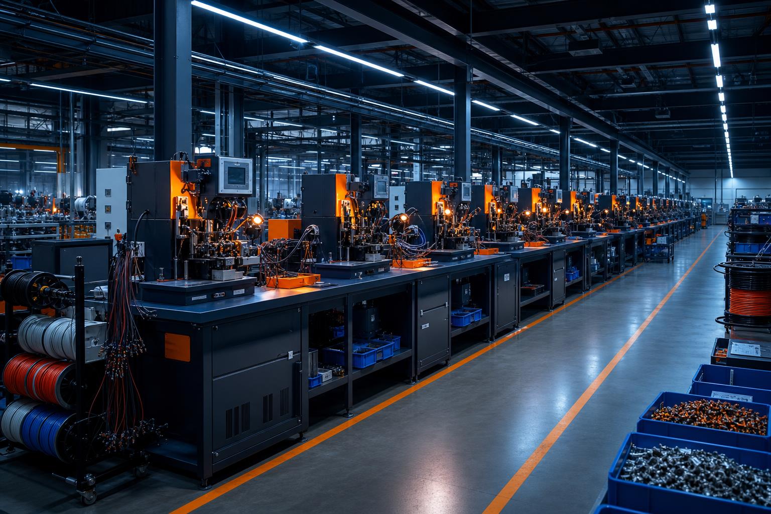 Automotive Wire Harness — High-mix terminal crimping with traceability