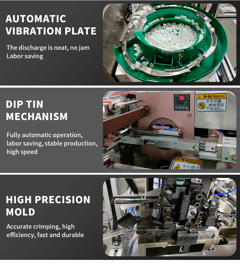 TR-TC06 Fully Automatic Cutting Stripping Tapping Terminal Crimping Machine — detail 6