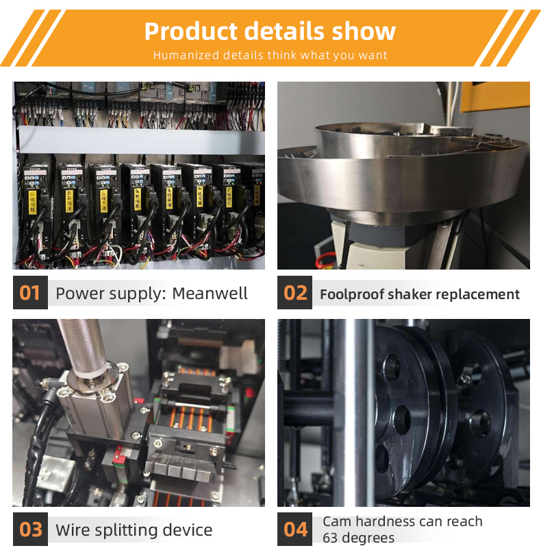 TR-JK1 Fully Automatic Single Head Pressure Terminal End Insert The Shell Single End Tin Dipping Machine — detail 9