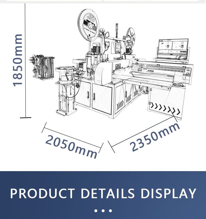 TR-13Z Fully Automatic High-speed Double-head Insert Plastic Shell Tin Dipping Machine — detail 13