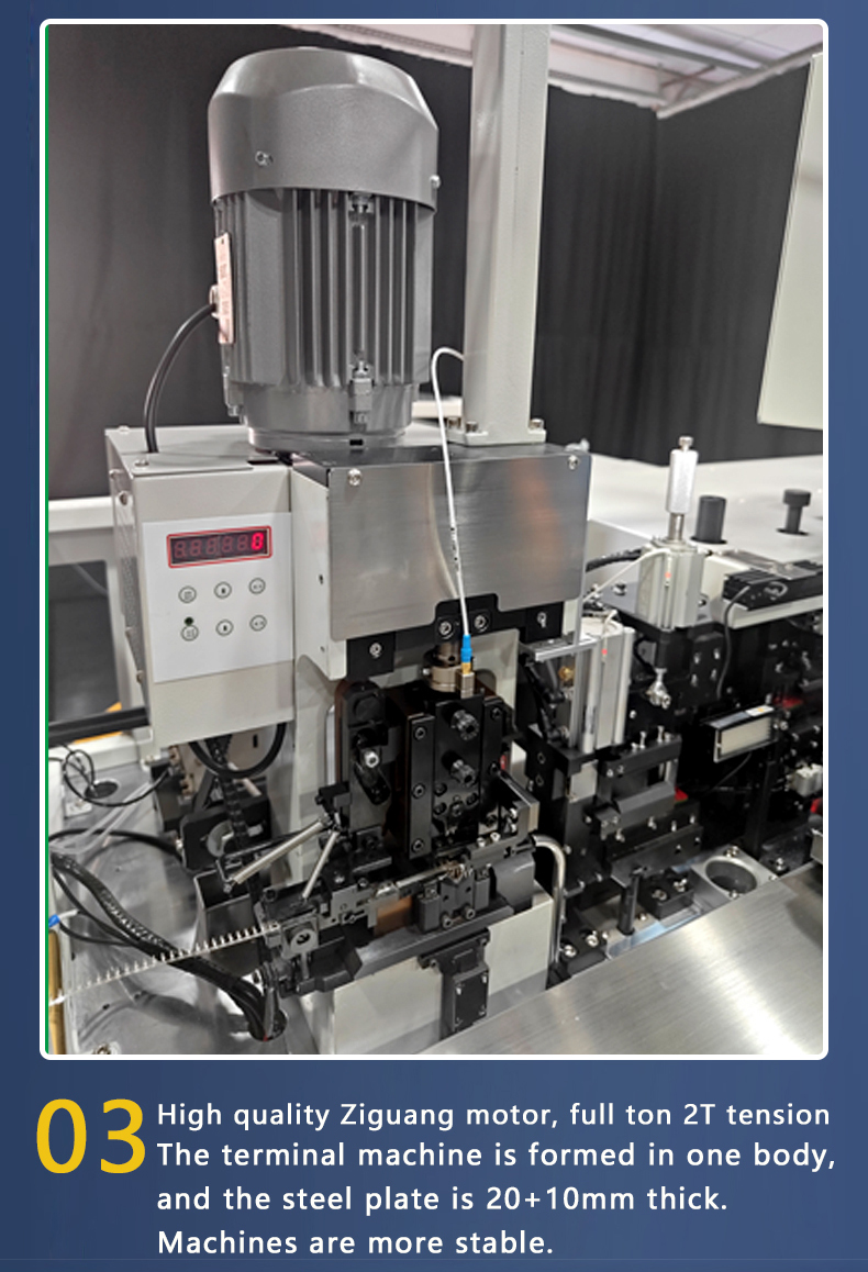 TR-13Z Fully Automatic High-speed Double-head Insert Plastic Shell Tin Dipping Machine — detail 15