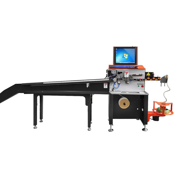 Insert tube print cable strip cut machine