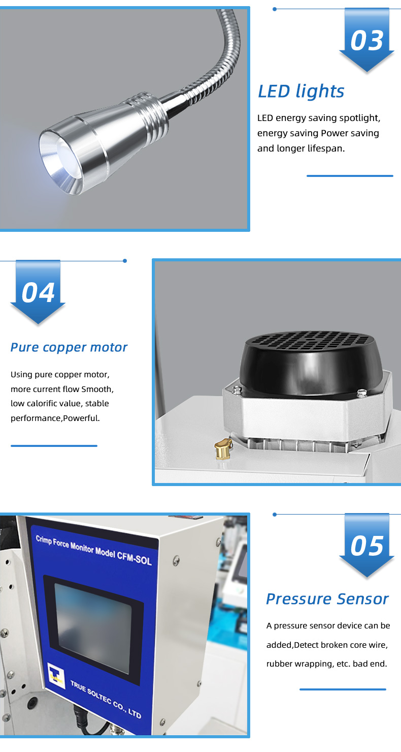 TR-1800S Multi-functional Peeling and Crimping Machine — detail 4