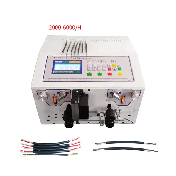 TR-508-BHT2/N Roller Flat Sheath Wire Stripping Machine