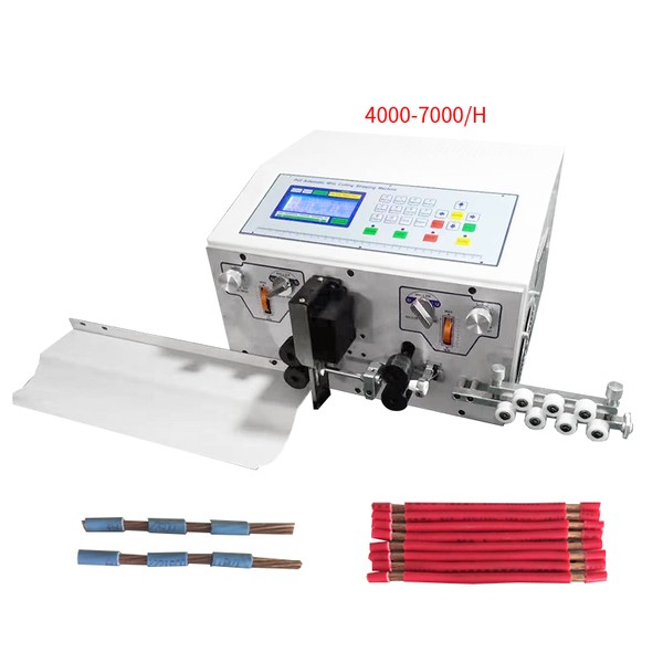 TR-JE2-N 10 Square Jumper Wire Stripping Machine With Positive And Negative Straightener Optional