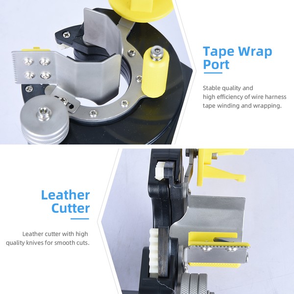 TR-SC25 Semi-auto Wire Handheld Tape Winding Machine — process detail