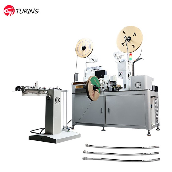 TR-DM02 Double-head Double-piercing Inserting Number Tube Punching Terminal Crimping Machine — applications