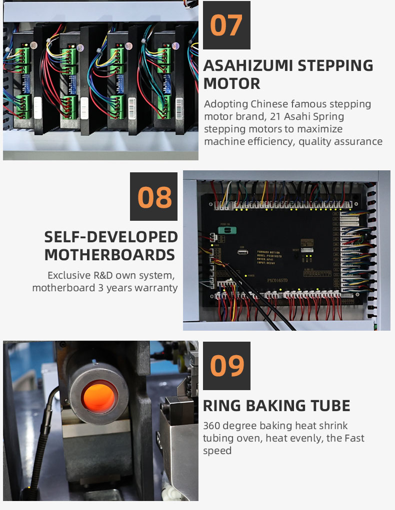 TR-DM02 Double-head Double-piercing Inserting Number Tube Punching Terminal Crimping Machine — detail 7