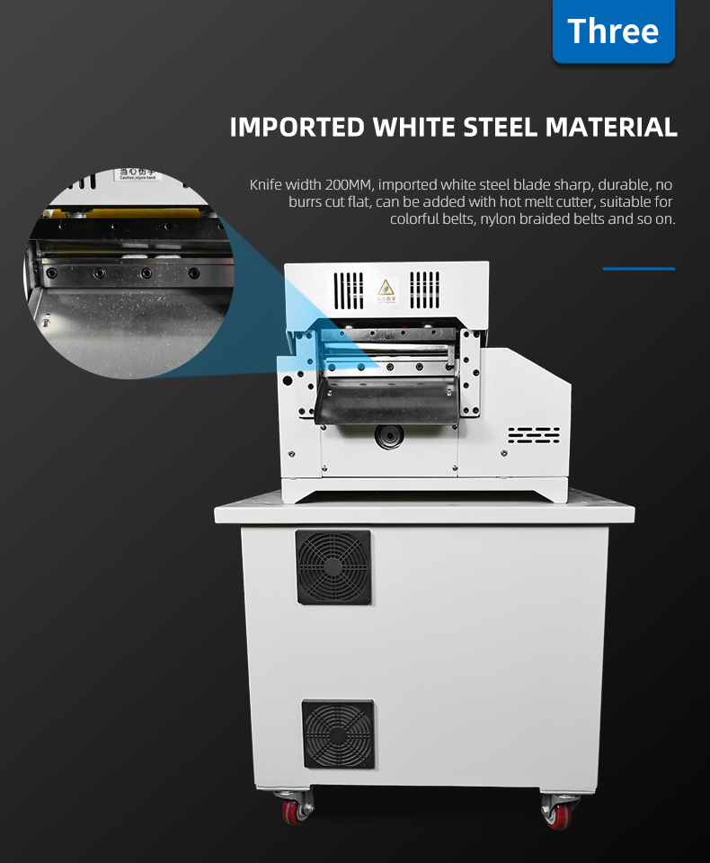 TR-LH2013 TR-LH203 Fully Automatic High-Speed 200mm Cold Tape Cutting Machine (With Rack) — detail 8