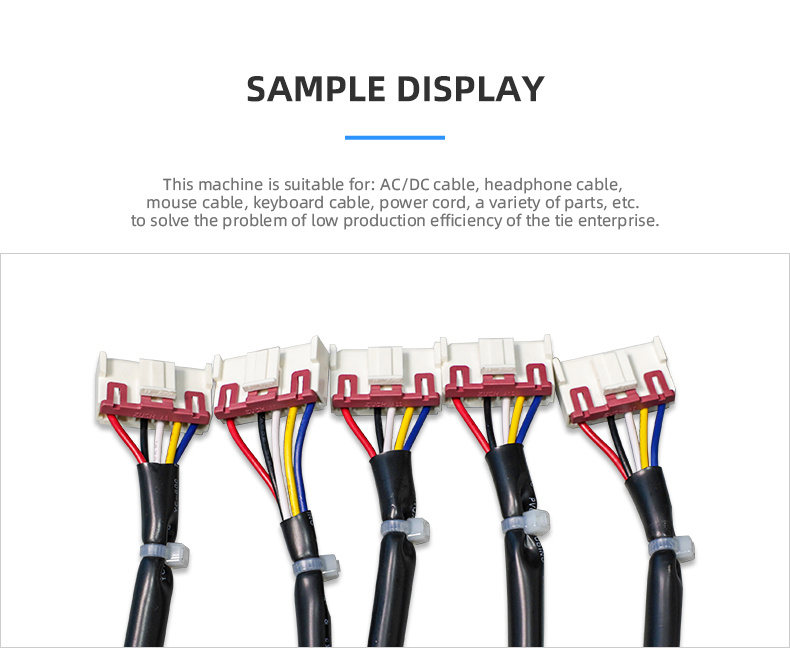 TR-601X Semi-automatic Desktop Nylon Cable Tie Machine — detail 2