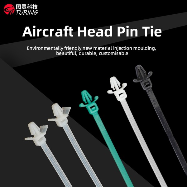 TR-T01 Turing Wire Harness Pin Type Nylon Cable Tie