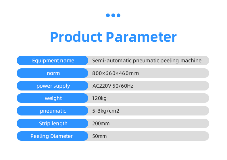 TR-620 Semi-automatic Pneumatic Cable Stripping Machine — detail 4