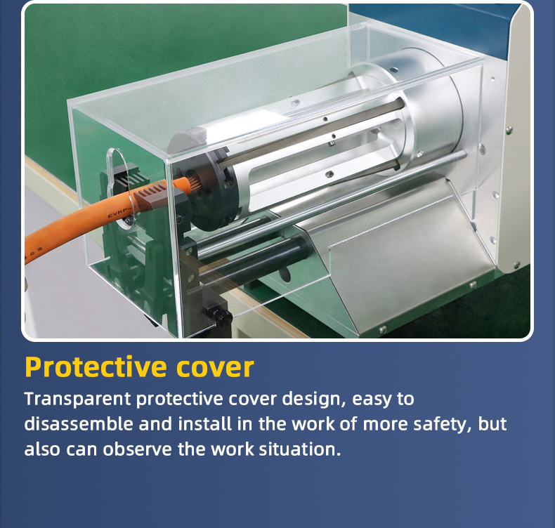 TR-2520 Semi-automatic Coaxial Wire Stripping Machine — detail 11