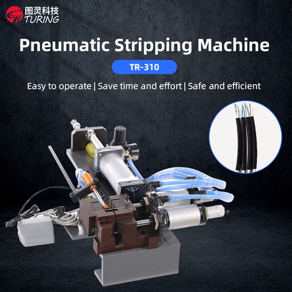 TR-310 Semi-auto Air-electric Wire Stripping Machine