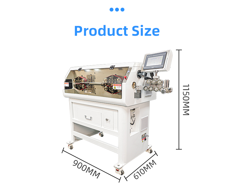 TR-8120 Large Square Computer Wire Stripping Machine — detail 11