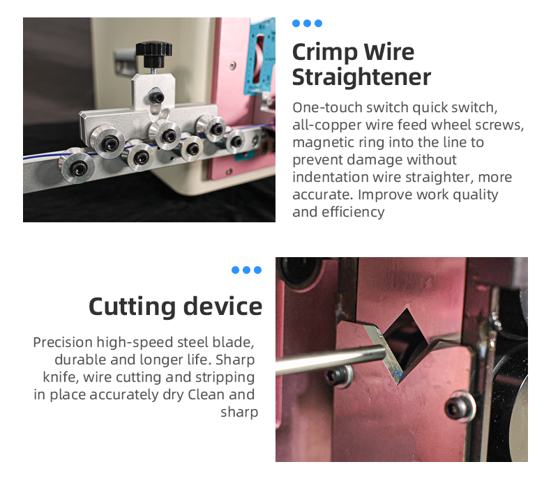 TR-810NP Precision Internal And External Peeling Machine Leather Wheel Model Wire Stripping Machine — detail 9