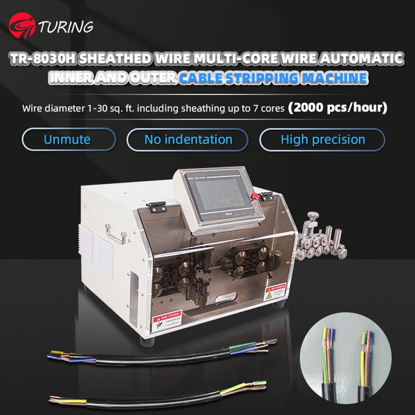 Inner and Outer Jacket in One Pass: Stripping Sheathed Cable
