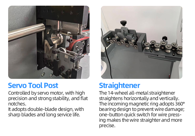 TR - 825N Servo Mobile Tool Post Internal And External Wire Stripper(Outer Diameter Of Wire: Within Approximately 13mm) — detail 9