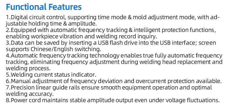 TR-2060 Ultrasonic Metal Welding Machine — detail 7