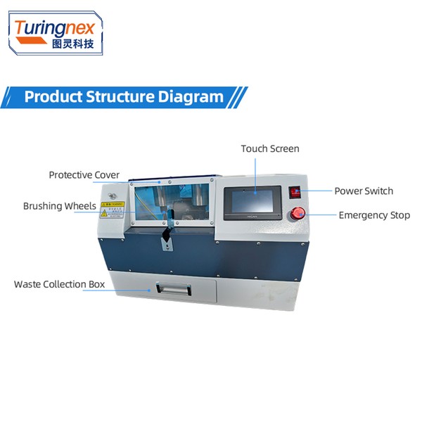 TR-033 Automatic Braiding Brushing & Cutting Machine — workshop