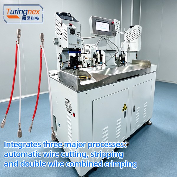 TR-HY05 Fully Automatic Three-in-One Terminal Crimping Machine — applications