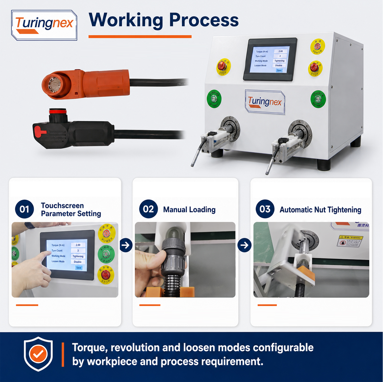 TR-750W Double-Station Nut Tightening Machine — detail 3
