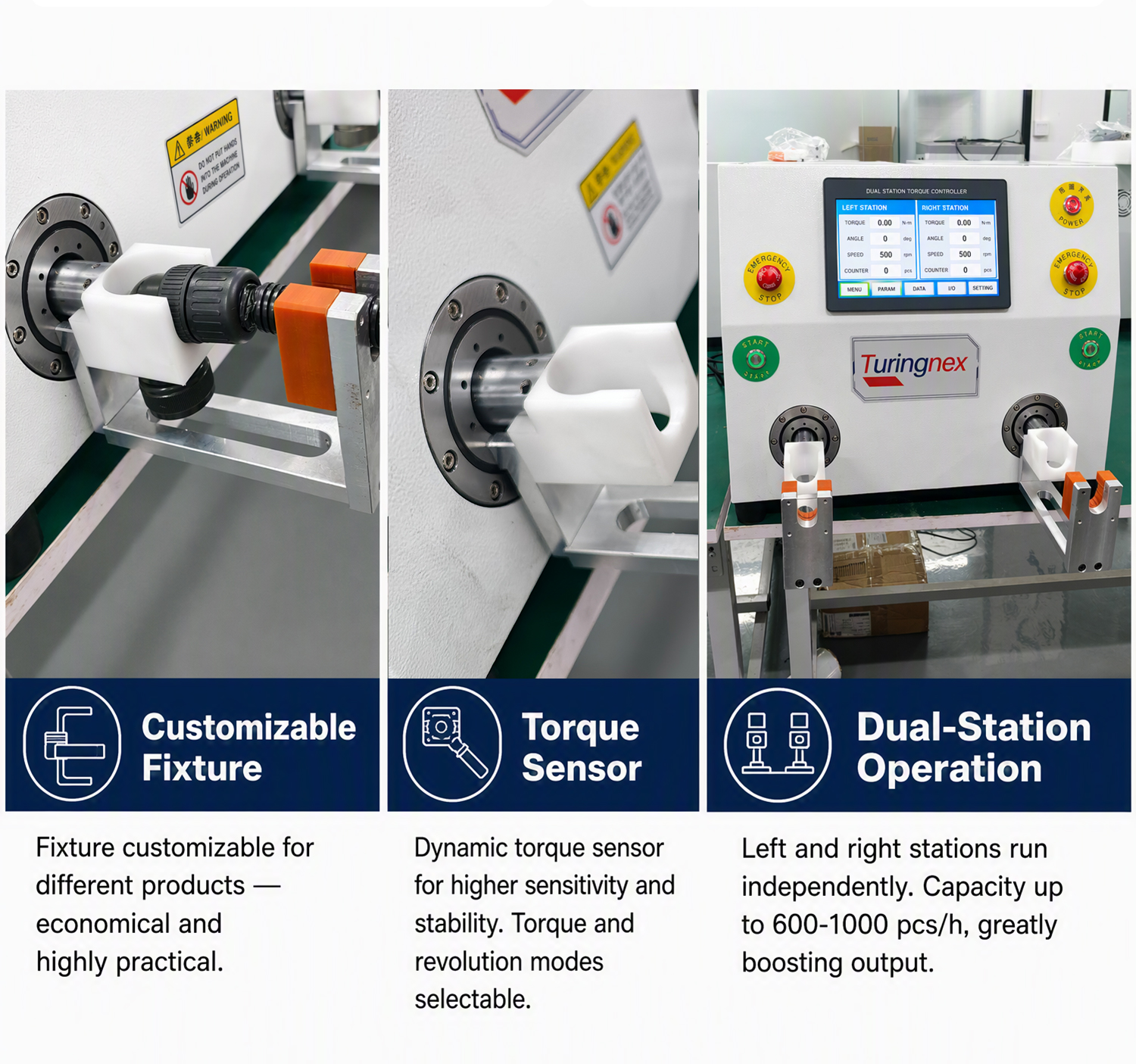 TR-750W Double-Station Nut Tightening Machine — detail 5