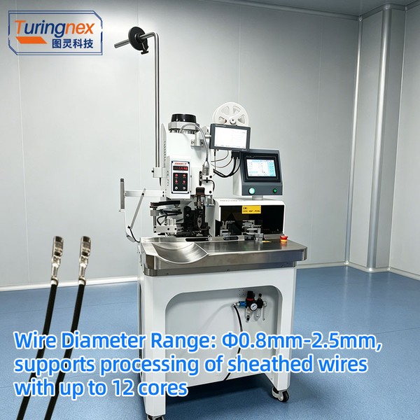 TR-028 Sheathed Wire Stripping & Terminal Crimping Machine — applications