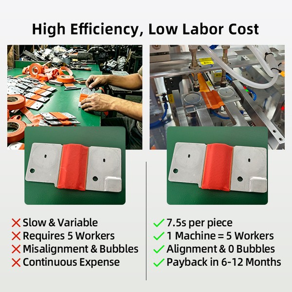 TR-KL02 Automatic Ceramic Chip Taping Machine — applications