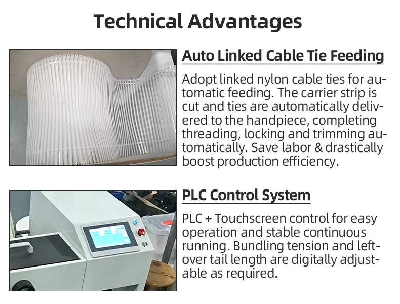 TR-LD200 Handheld Linked Nylon Cable Tie Machine — detail 3