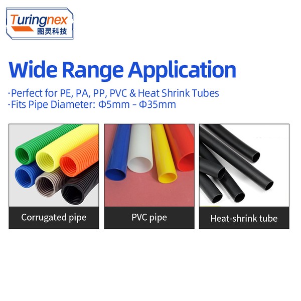 TR-535C Corrugated Pipe Punching & Cutting Machine — quality control