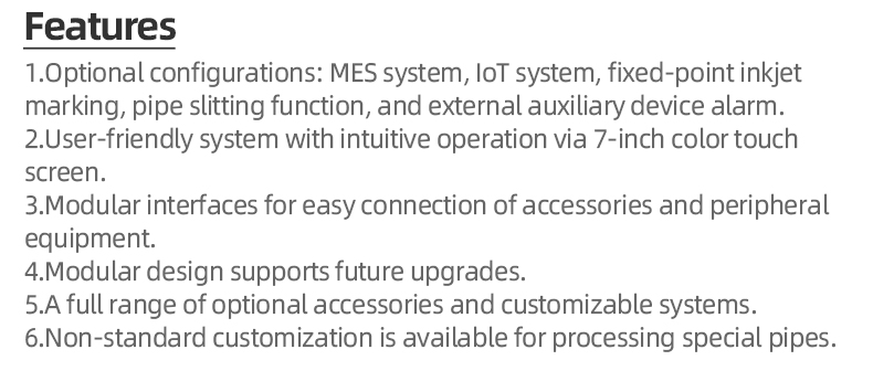 TR-535C Corrugated Pipe Punching & Cutting Machine — detail 4