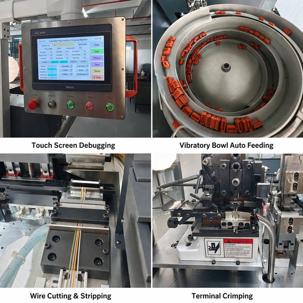 TR-FSS01 Fully Automatic Single-Head Multi-Hole Waterproof Plug Terminal Crimping Machine — quality control