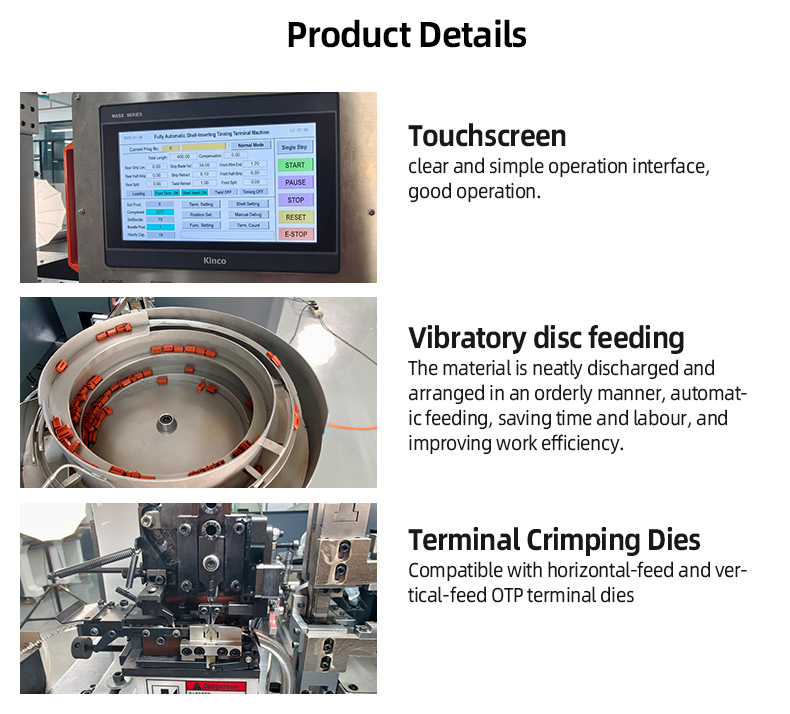 TR-FSS01 Fully Automatic Single-Head Multi-Hole Waterproof Plug Terminal Crimping Machine — detail 3
