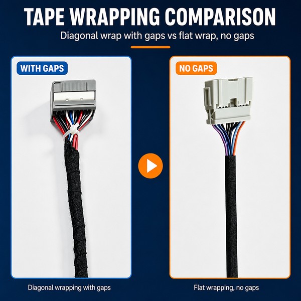 TR-850D Automatic Vertical Full-wrap Tape Wrapping Machine — applications