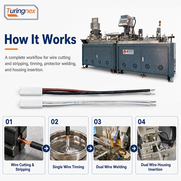 TR-WK01 Automatic Thermostat Welding & Housing-Inserting Machine