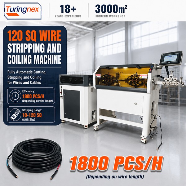 Cable/Wire Cutting and Stripping Machine