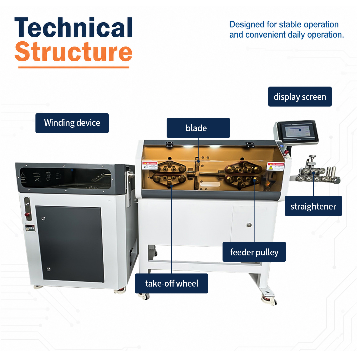 TR-8120 Automatic Wire Stripping & Coiling Machine — detail 5