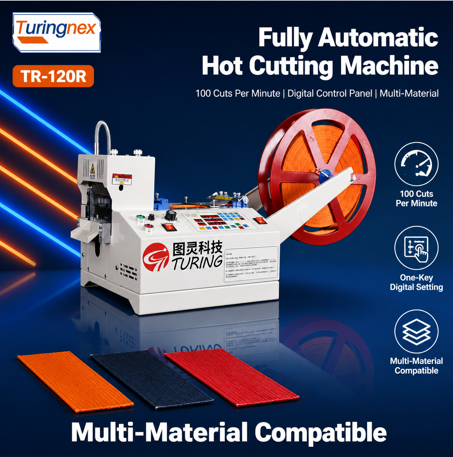 TR-120R Fully Automatic Single Thermal Cutting Machine — detail 2